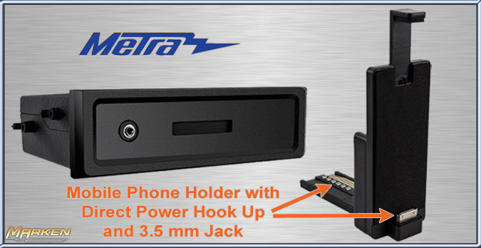 Single din clearance tablet mount